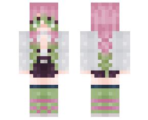 mitsuri minecraft skin|Mitsurikanroji Minecraft Skins 